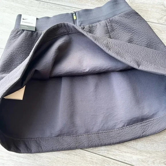 NWT NIKE SPORTSWEAR Tech Pack Oil Grey A-Line Pocket Mini Skirt - Picture 16 of 16